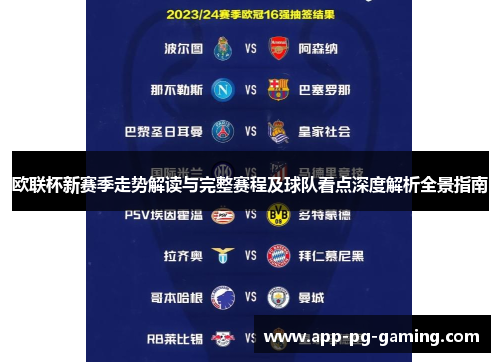 欧联杯新赛季走势解读与完整赛程及球队看点深度解析全景指南 欧联杯新赛季走势解读与完整赛程及球队看点深度解析全景指南